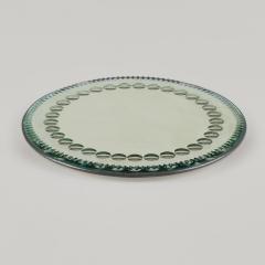 Circular 1900s sorcerers mirror tray stamped Made in England to back - 4744368