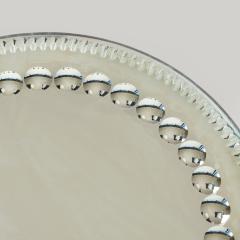 Circular 1900s sorcerers mirror tray stamped Made in England to back - 4744369