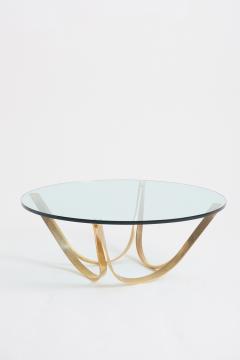 Circular Glass Top Coffee Table - 3583639