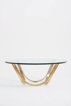 Circular Glass Top Coffee Table - 3583640