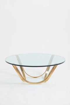 Circular Glass Top Coffee Table - 3583644