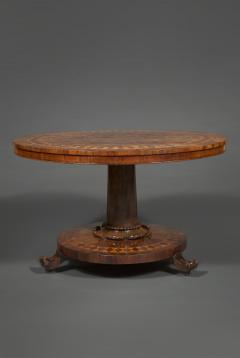 Circular Table The Top Depicting A Map Of The Solar System Including The Orbits - 4647176