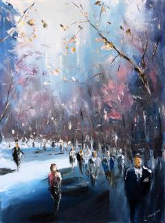City of Sakura Painting by Piskunov - 2008015