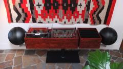 Clairtone Project G2 Rosewood T10 Console Stereo System Turntable RESTORED  - 4709690
