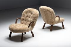 Clam Chair in Sheepskin by Philip Arctander 1944 - 2764910