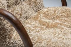Clam Chair in Sheepskin by Philip Arctander 1944 - 2764911