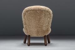 Clam Chair in Sheepskin by Philip Arctander 1944 - 2764927