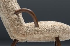 Clam Chair in Sheepskin by Philip Arctander 1944 - 2764931