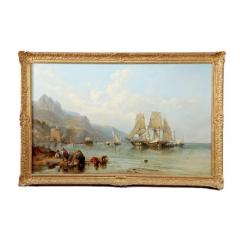 Clarkson Stanfield The Gulf of Salerno - 3514169