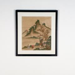 Classic Chinese Landscape with Figures circa 1860 - 2808015