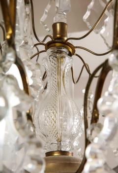 Classic French Versailles Style Austrian Crystal Chandelier in Antique Brass - 2099130