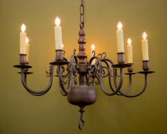 Classic Heavy Flemish Bronze Chandelier - 2255018