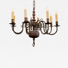 Classic Heavy Flemish Bronze Chandelier - 2255593