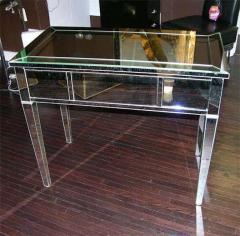 Classic Modern Mirrored Desk - 3113315