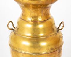Classical Copper Brass Extra Large Urn with Lion Head Ring Handles - 3256018
