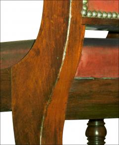 Classical Scroll Back Armchair Washington D C 1819 1825 - 78347