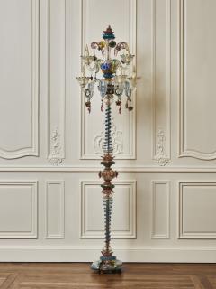 Classical floor lamp in glass from Venice - 2914546