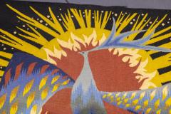 Claude Bleynie Mid Century French Tapestry Signed by Claude Bleynie 23 x 410 - 4241582