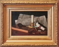 Claude Claudine Raguet Mrs W C Fitler Hirst Still Life with Newspaper Pipe  - 987966