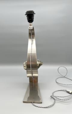 Claude De Musac Large Pyrite lamp by Claude de Musac Paris France circa 1970 - 3416139