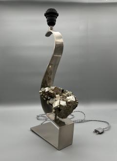 Claude De Musac Large Pyrite lamp by Claude de Musac Paris France circa 1970 - 3416140