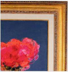 Claude Hemeret Post Modern Oil Painting Bouquet Au Mirroir Claude Hemeret 1929  - 4494057