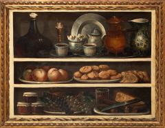 Claude Joseph Fraichot PAIR OF STILL LIFE PAINTINGS OF FOOD DRINK Circa 1750 - 1794055