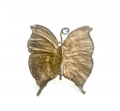 Claude Lalanne CLAUDE LALANNE FRENCH BRONZE BROOCH PAPILLON OR BUTTERFLY - 3958139