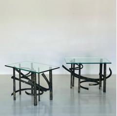 Claude Lalanne Pair of Brutalist End Tables in the Style of Claude Fran ois Xavier Lalanne - 2786152