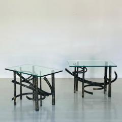 Claude Lalanne Pair of Brutalist End Tables in the Style of Claude Fran ois Xavier Lalanne - 2786153