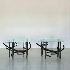 Claude Lalanne Pair of Brutalist End Tables in the Style of Claude Fran ois Xavier Lalanne - 2786158