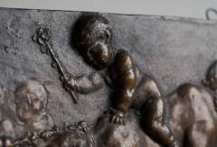 Claude Michel Clodion Claude Michel Clodion Bas Relief Plaque in Bronze 19th Century - 4526481
