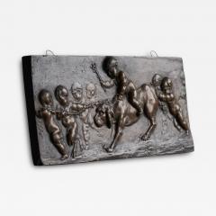 Claude Michel Clodion Claude Michel Clodion Bas Relief Plaque in Bronze 19th Century - 4526827
