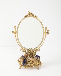 Claude Victor Boeltz 1970s Stunning Amethyst and Quartz Mirror by Claude Victor Boeltz - 4699577