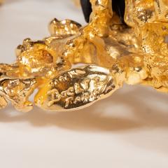 Claude Victor Boeltz Claude Boeltz Exploded Bronze Picture Frame w 24kt Gold Rock Crystal Details - 1580680
