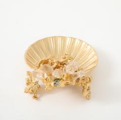 Claude Victor Boeltz Claude Victor Boeltz 22kt Gold Quartz Tray - 4547236