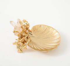 Claude Victor Boeltz Claude Victor Boeltz 22kt Gold Quartz Tray - 4547237