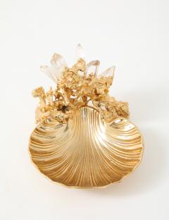 Claude Victor Boeltz Claude Victor Boeltz 22kt Gold Quartz Tray - 4547243