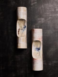 Claudia Cauville Pair of Ceramic Wall Sconces by Claudia Cauville France 2026 - 4693323