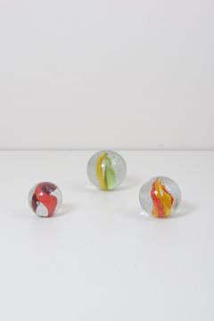 Claudia List Set of Three Huge Glass Balls by Claudia List Germany 2007 - 1033936