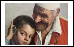 Claudio Rinaldi Claudio Rinaldi Italian 1852 1925 Portrait of an Old Man and Boy - 3880726