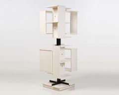 Claudio Salocchi Centro revolving bookcase by Claudio Salocchi Ed Sormani Italy circa 1960 - 3507309