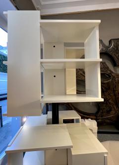 Claudio Salocchi Centro revolving bookcase by Claudio Salocchi Ed Sormani Italy circa 1960 - 3507314