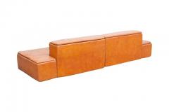 Claudio Salocchi Modular Set of Paione Leather Sofa s by Claudio Salocchi for Sormani - 456581