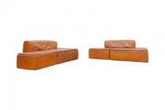 Claudio Salocchi Modular Set of Paione Leather Sofa s by Claudio Salocchi for Sormani - 456584