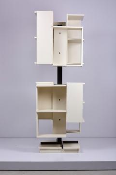 Claudio Salocchi Rotating Wooden Bookshelf by Claudio Salocchi for Sormani Italy - 1210198