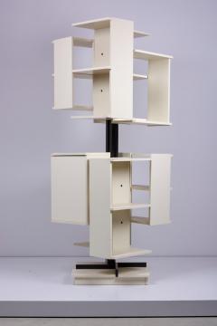 Claudio Salocchi Rotating Wooden Bookshelf by Claudio Salocchi for Sormani Italy - 1210201