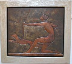 Claudius Linossier Art Deco Brassware Plate By Claudius Linossier France C 1920 - 1833111