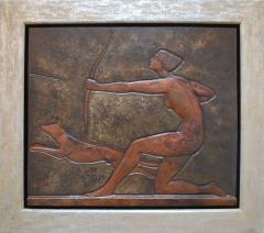 Claudius Linossier Art Deco Brassware Plate By Claudius Linossier France C 1920 - 1834332