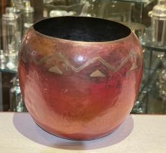 Claudius Linossier Dinanderie Vase French Art Deco - 2298070